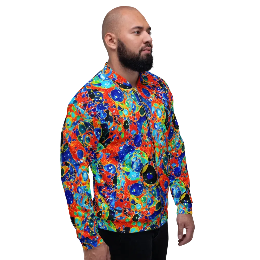 Galactic Glaze on Bomber Jacket — Right