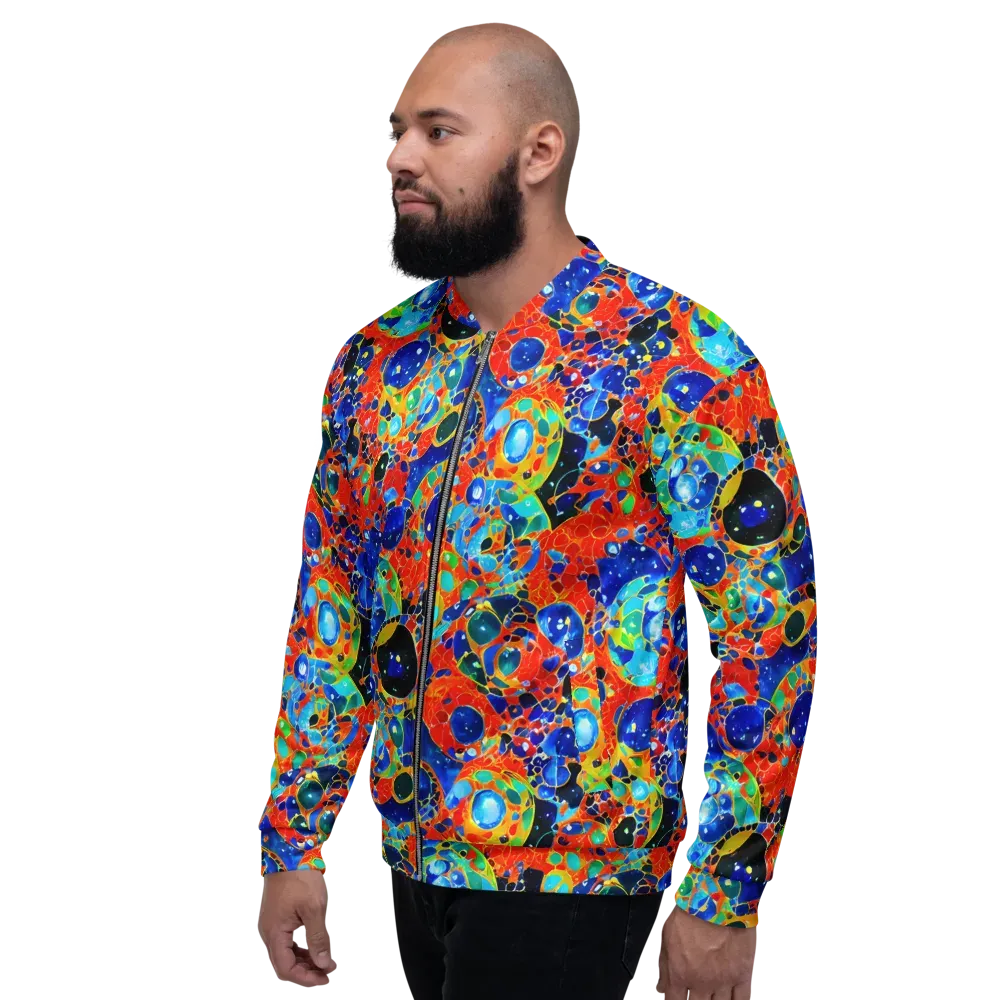 Galactic Glaze on Bomber Jacket — Left