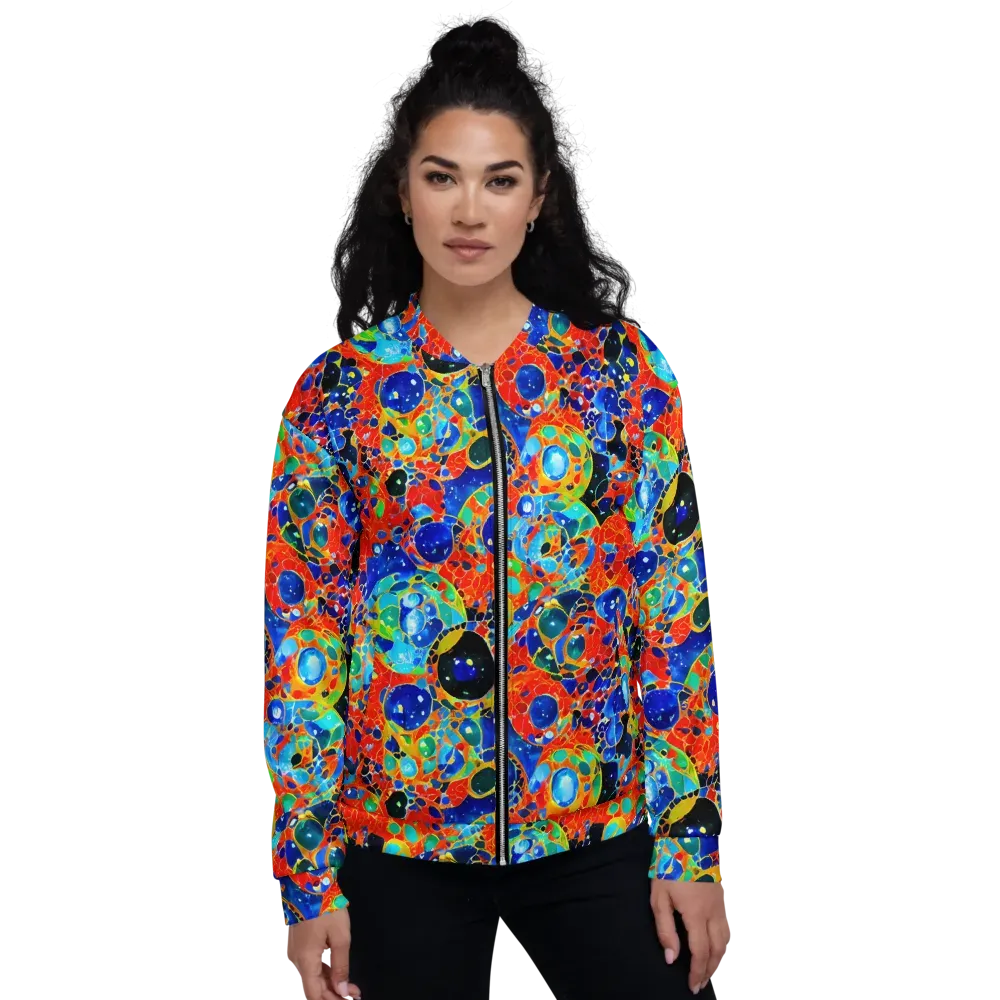 Galactic Glaze on Bomber Jacket — Front