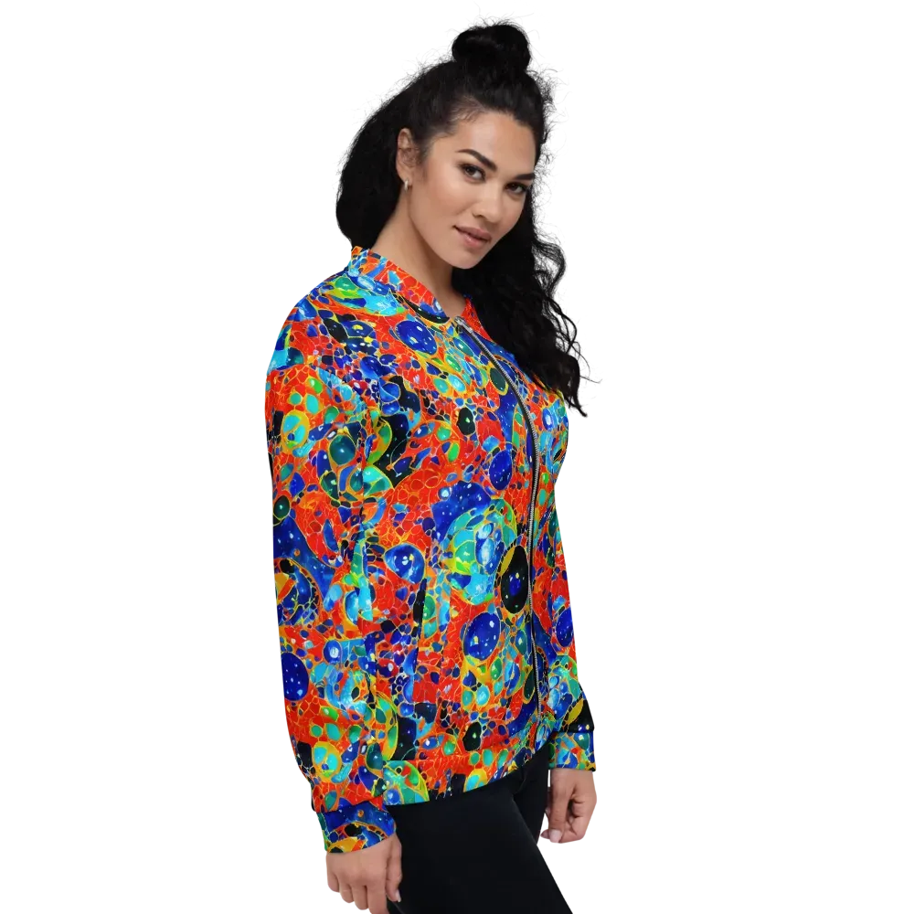 Galactic Glaze on Bomber Jacket — Right