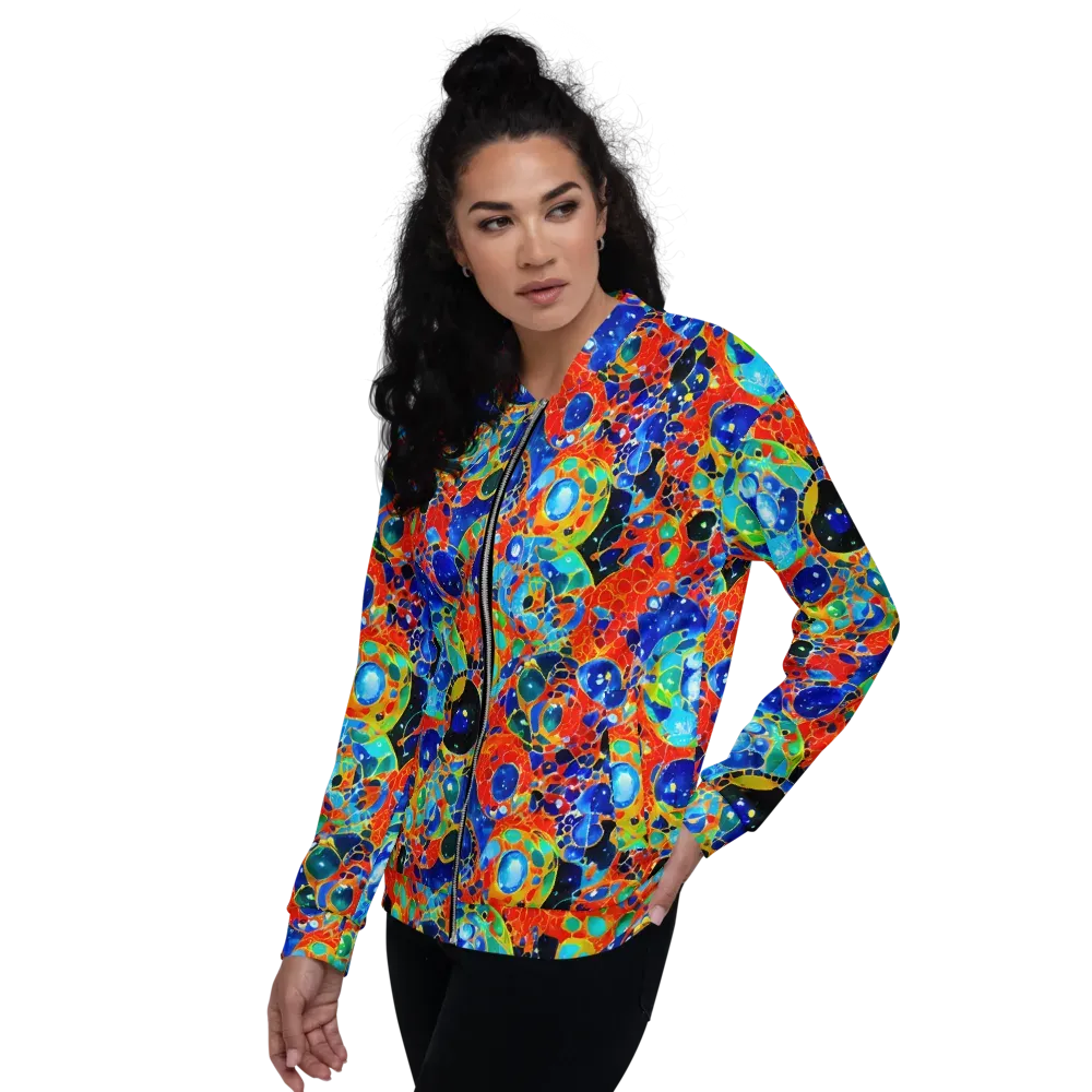 Galactic Glaze on Bomber Jacket — Left