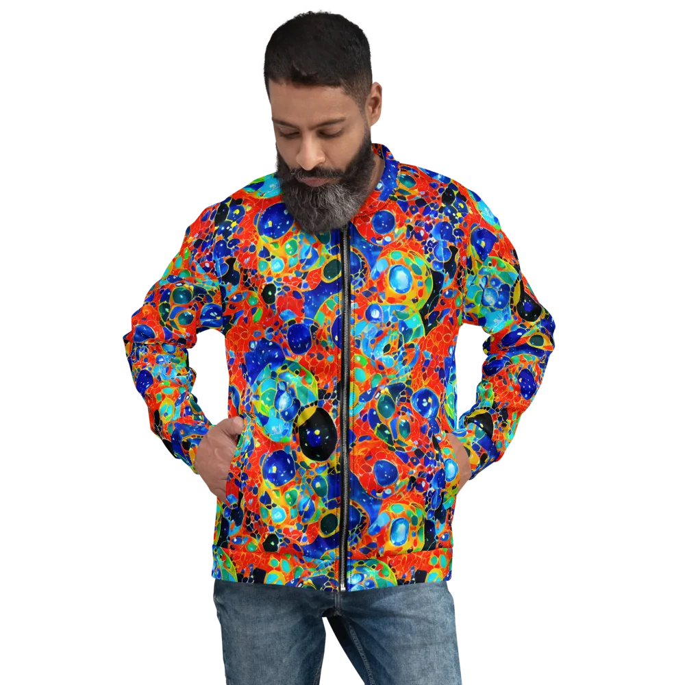 Galactic Glaze on Bomber Jacket — Front