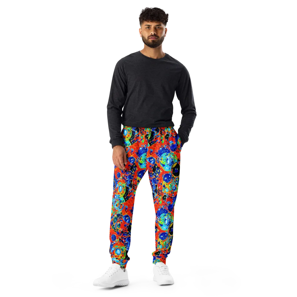 Galactic Glaze on Men's Joggers — Front