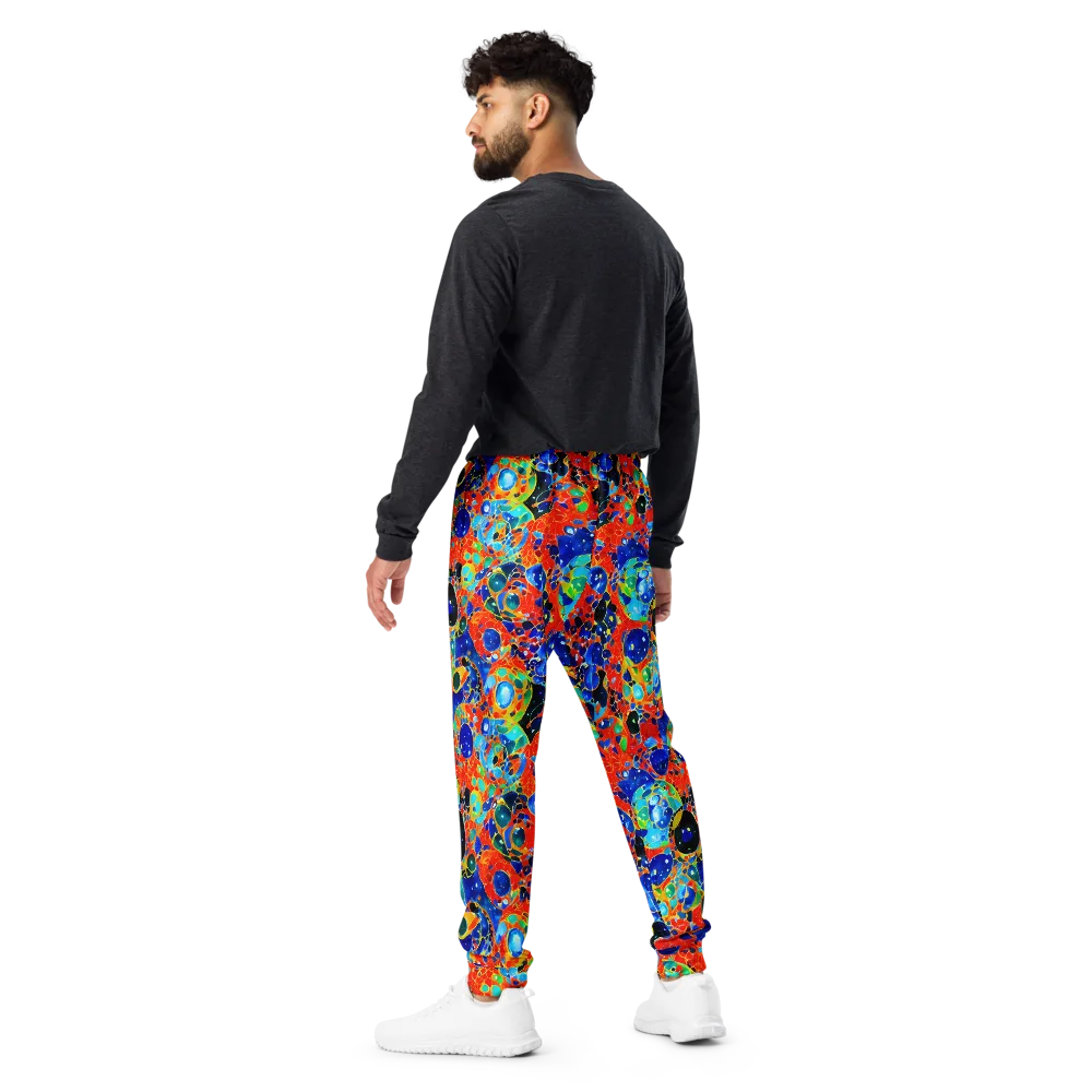 Galactic Glaze on Men's Joggers — Back