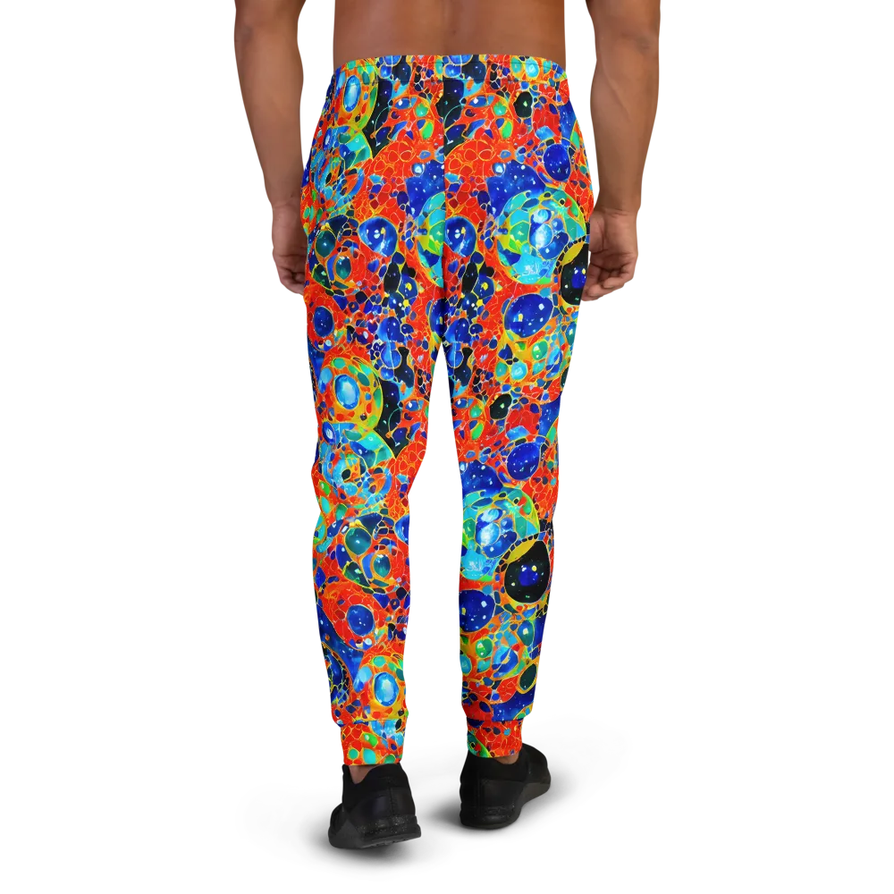 Galactic Glaze on Men's Joggers — Back