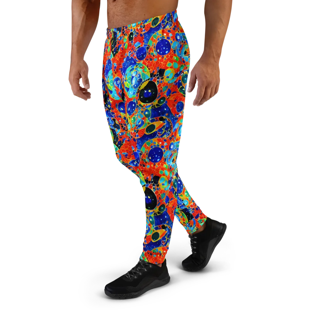 Galactic Glaze on Men's Joggers — Left