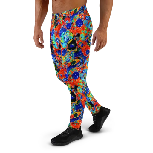 Galactic Glaze on a Men's Joggers
