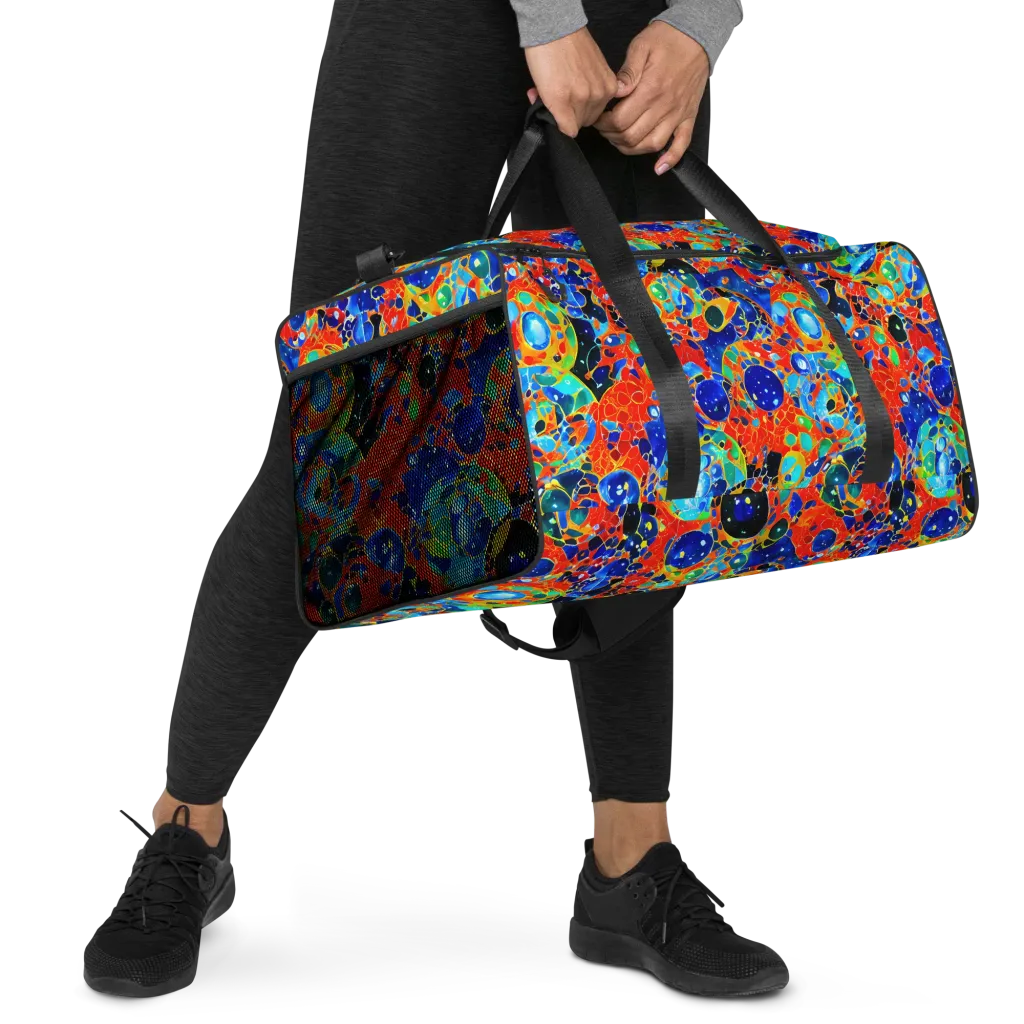 Galactic Glaze on Duffle Bag — Right Front