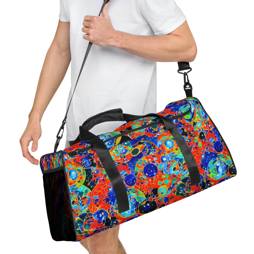Galactic Glaze on Duffle Bag — Right Front
