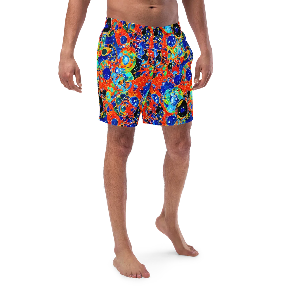 Galactic Glaze on Swim Trunks — Front