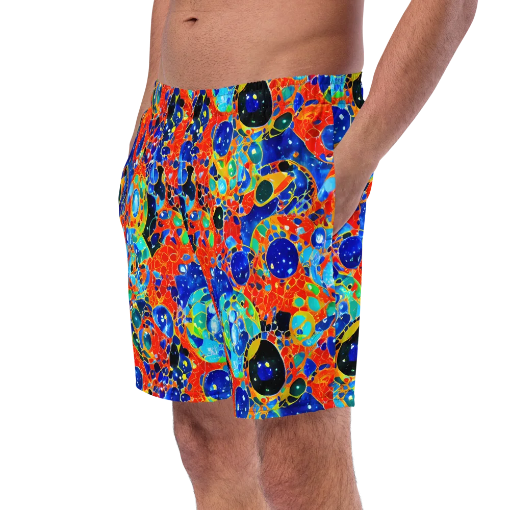 Galactic Glaze on Swim Trunks — Left Front