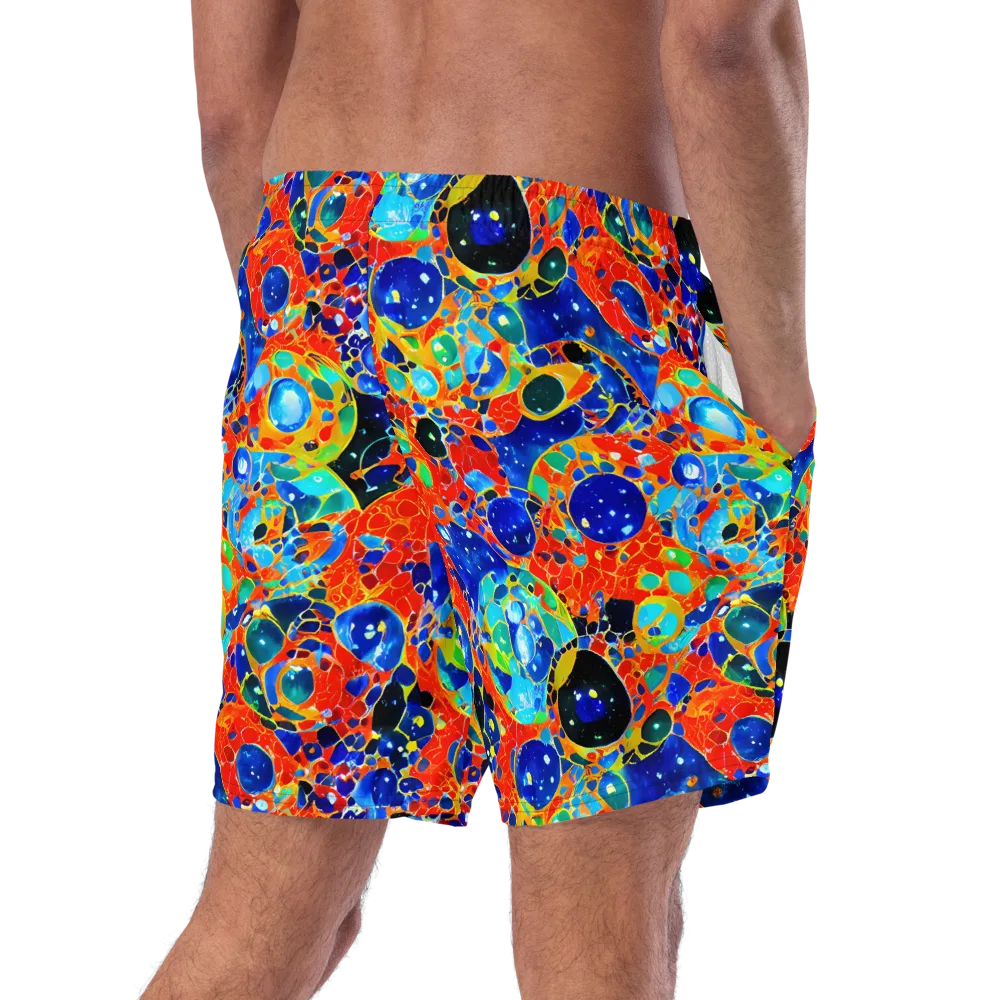 Galactic Glaze on Swim Trunks — Right Back