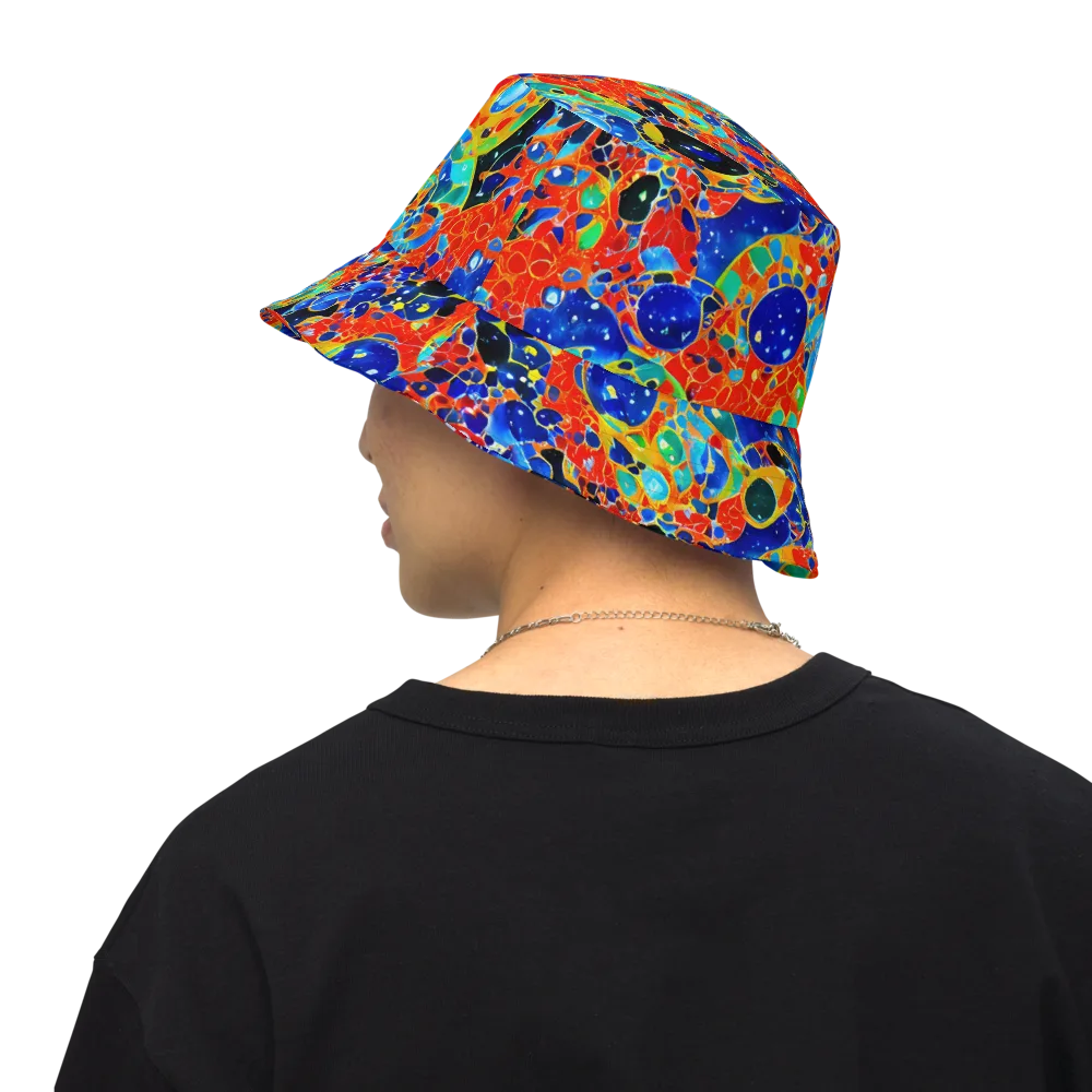 Galactic Glaze on Reversible Bucket Hat — Back Inside
