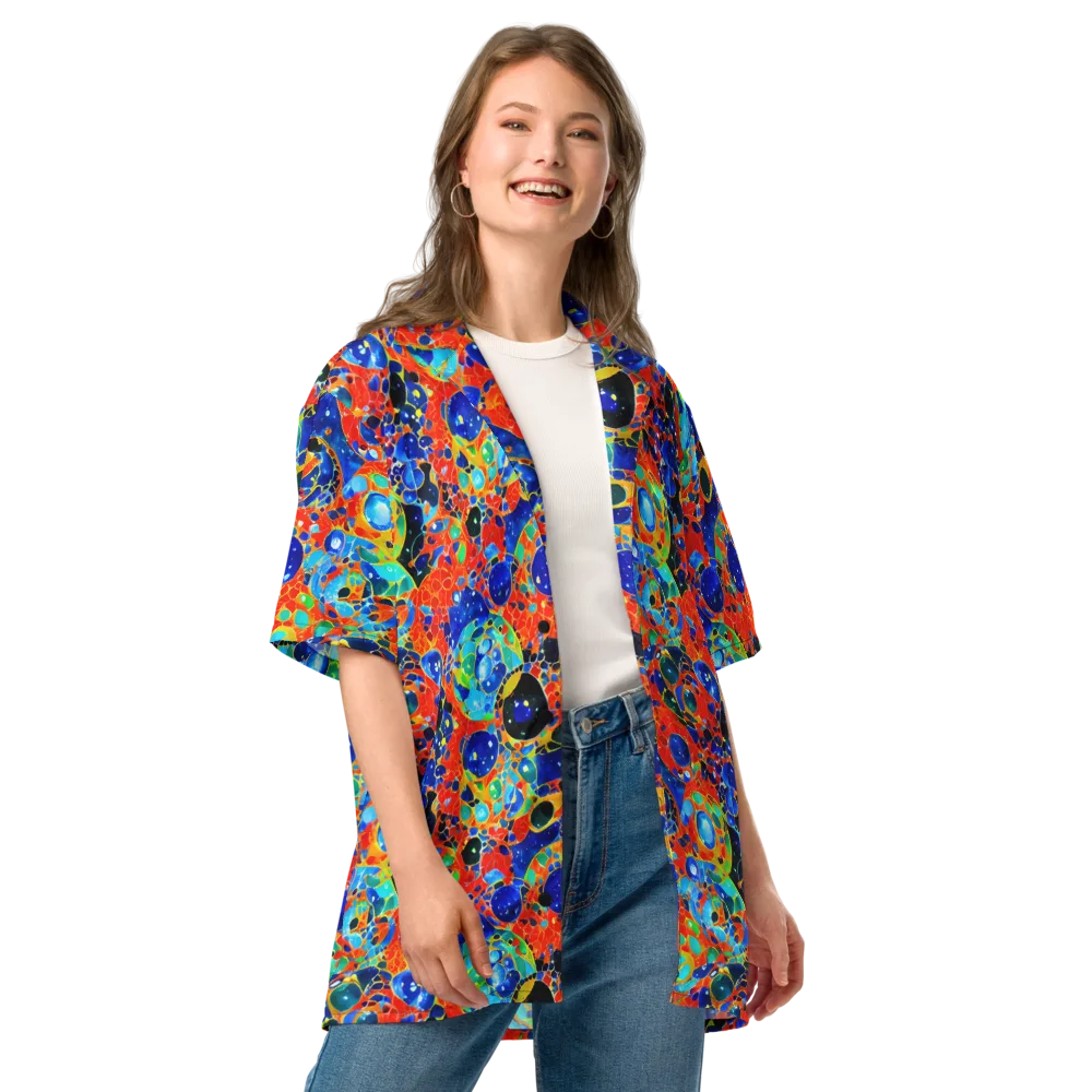 Galactic Glaze on Button Shirt — Front