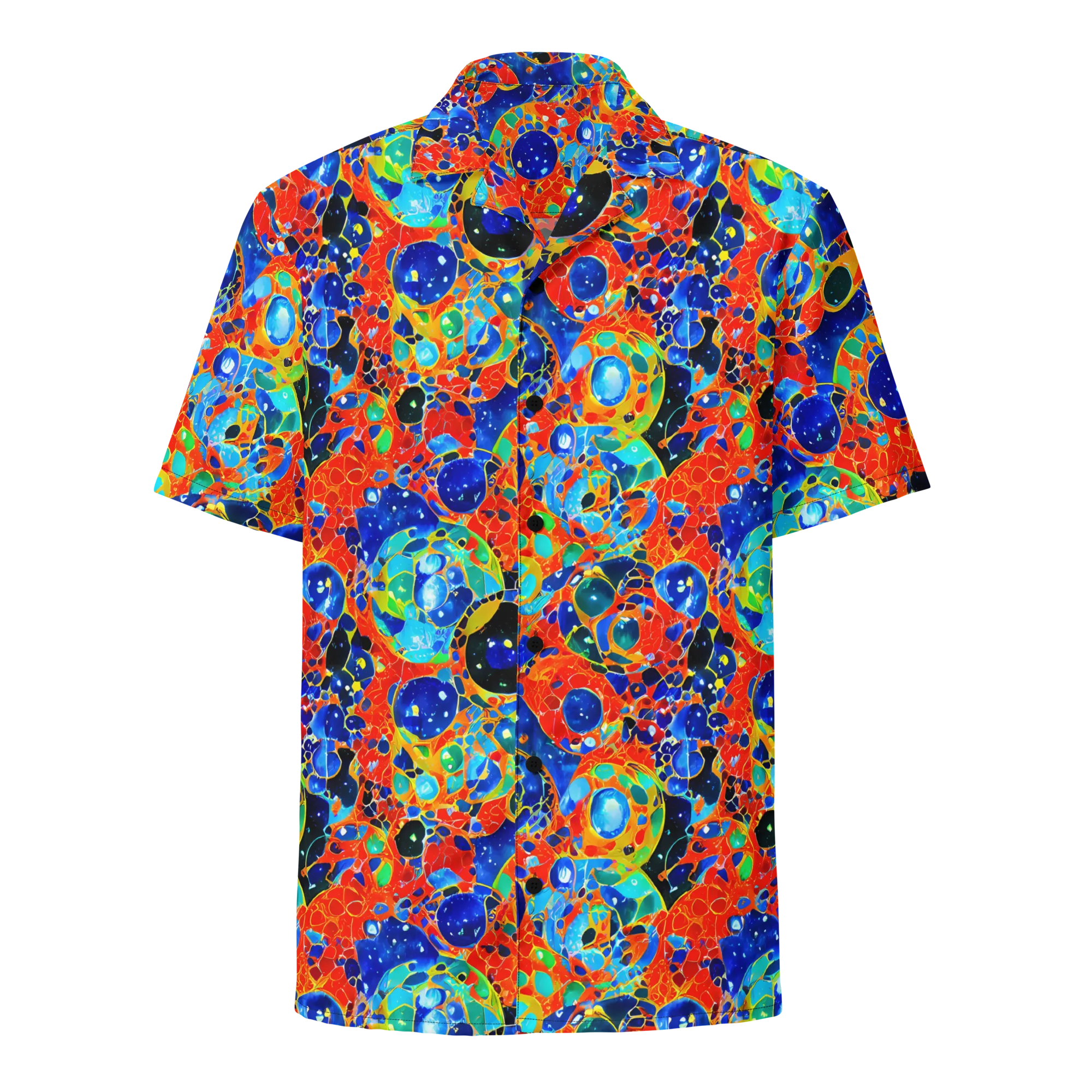 Galactic Glaze on Button Shirt — Front