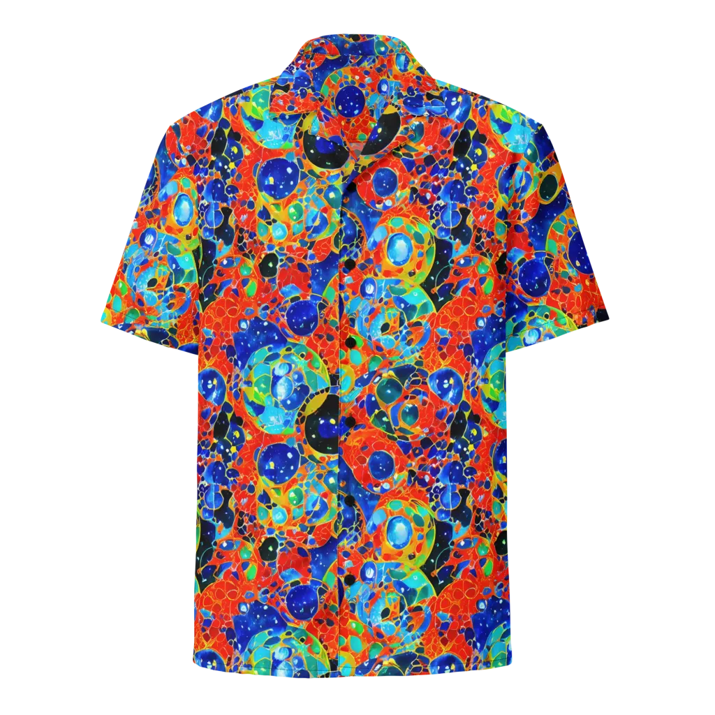 Galactic Glaze on Button Shirt — Front