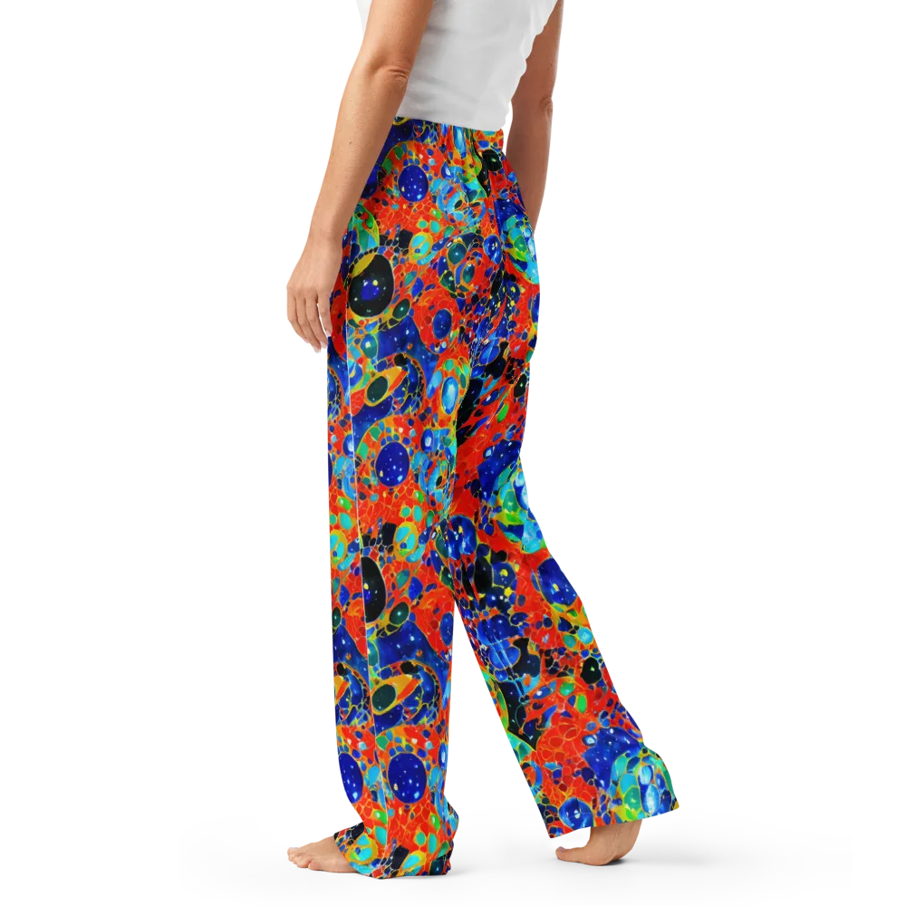Galactic Glaze on Women's Pajama Pants — Left