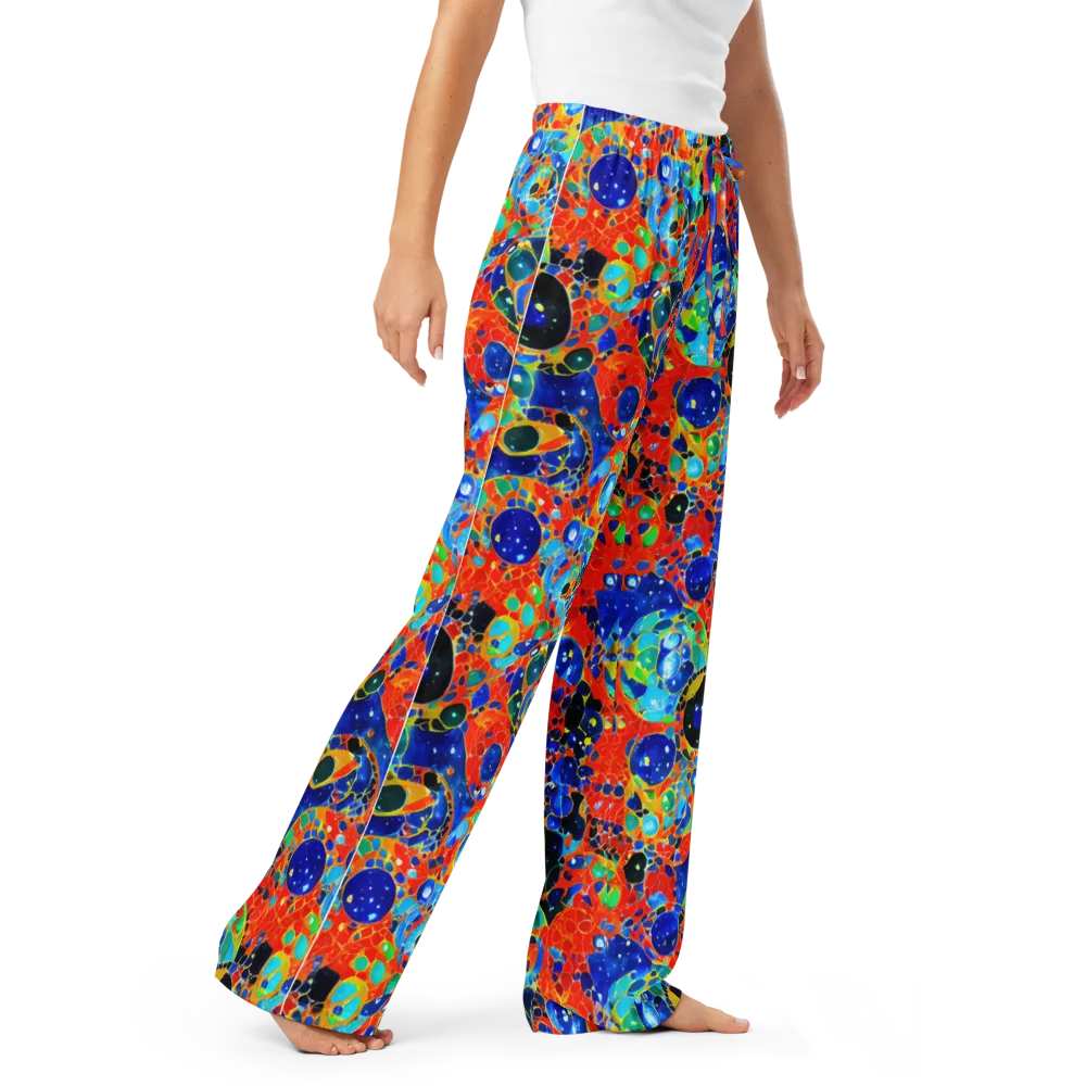 Galactic Glaze on Women's Pajama Pants — Right Front