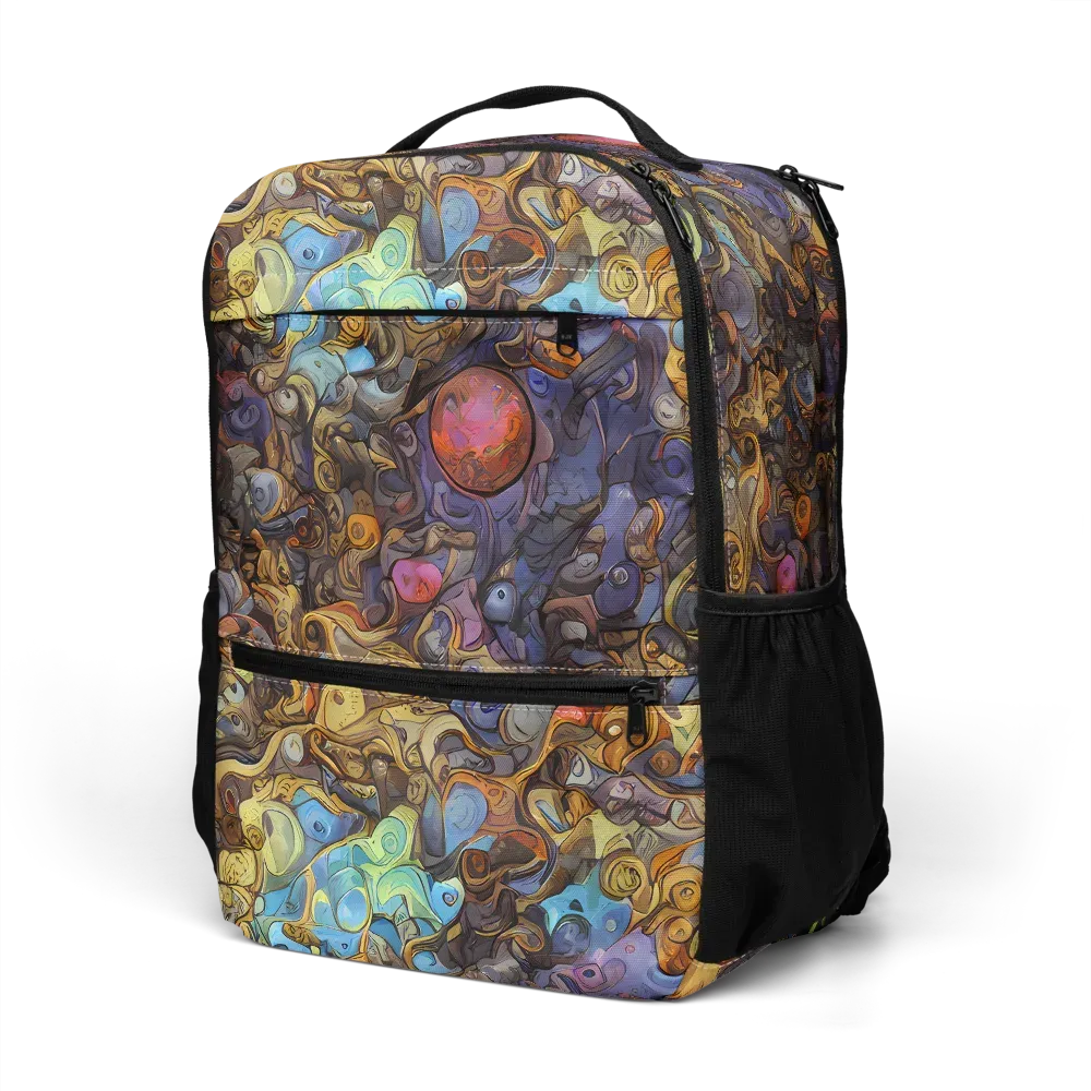 Electric Curio on Utility Backpack — Left Front