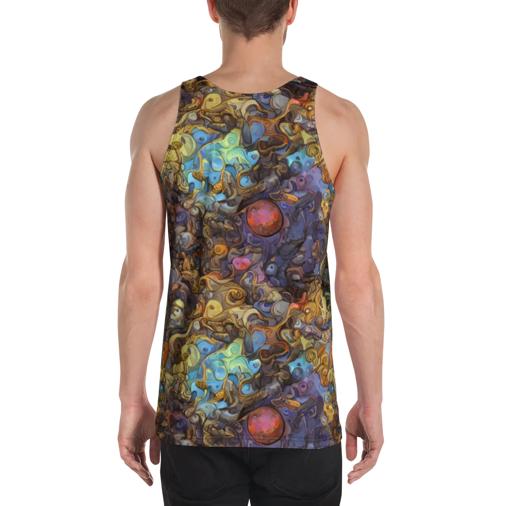 Electric Curio on Men's Tank Top — Back