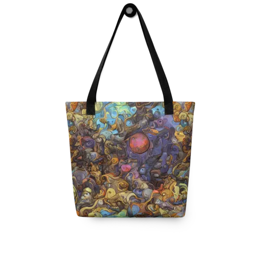 Electric Curio on a Tote Bag