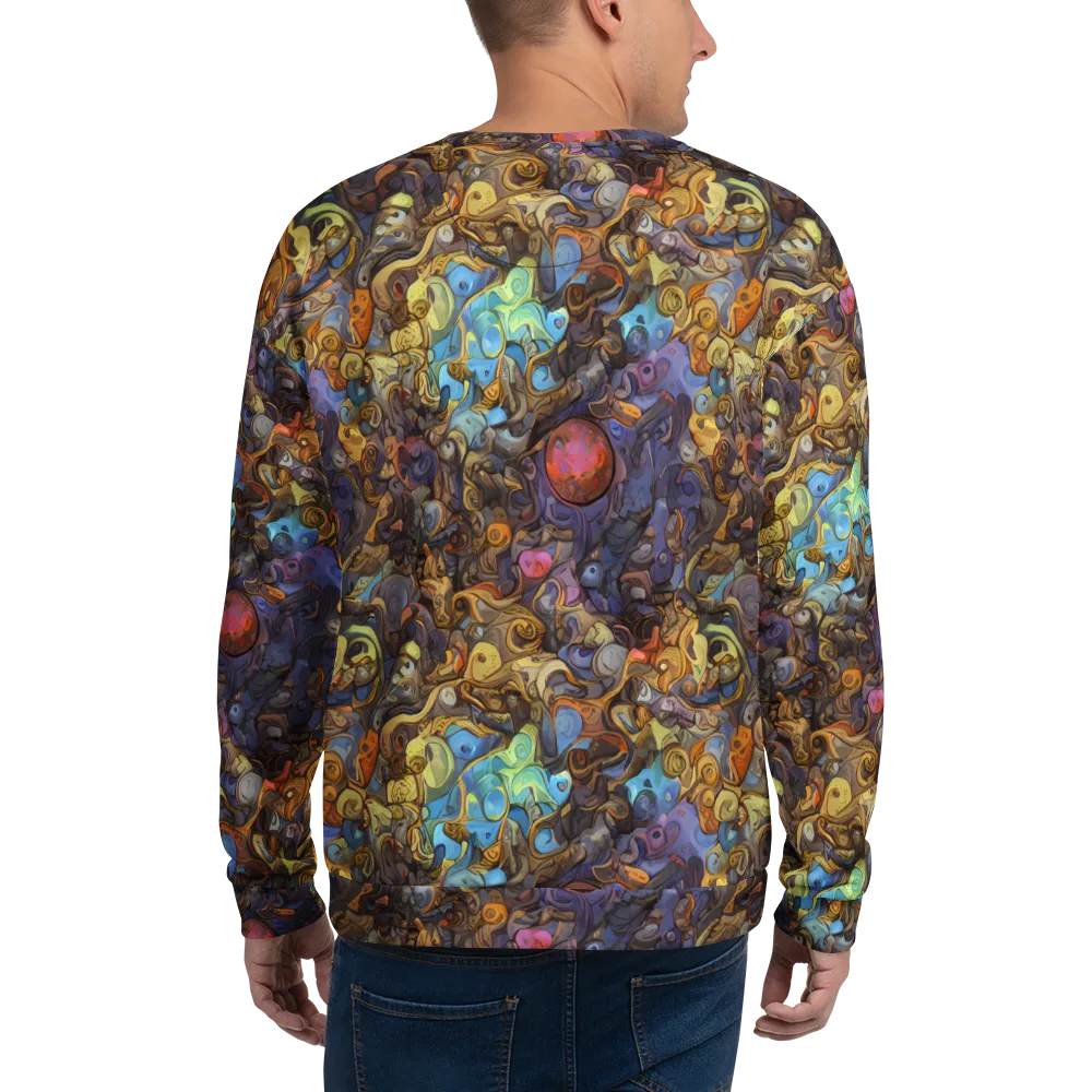 Electric Curio on Sweatshirt — Back
