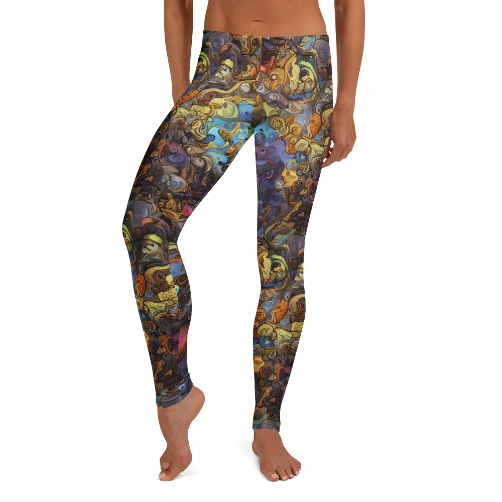 Electric Curio on Leggings — Front