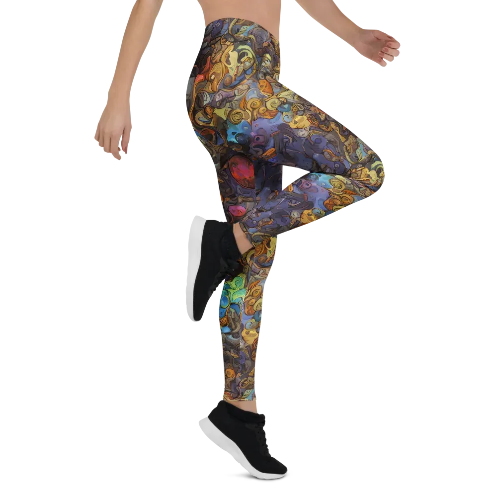Electric Curio on Leggings — Right