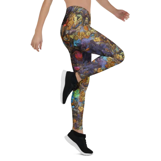 Electric Curio on a Leggings