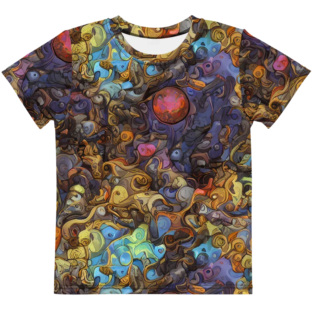 Electric Curio on Kids Crew Neck T-Shirt — Front