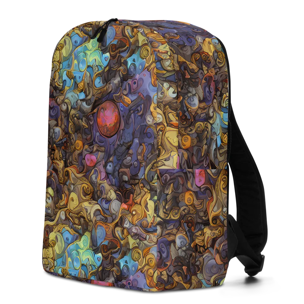 Electric Curio on Minimalist Backpack — Left