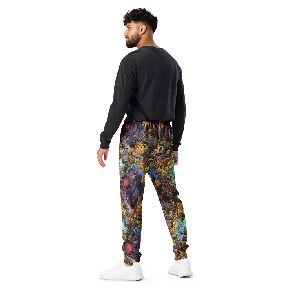 Electric Curio on Men's Joggers — Back