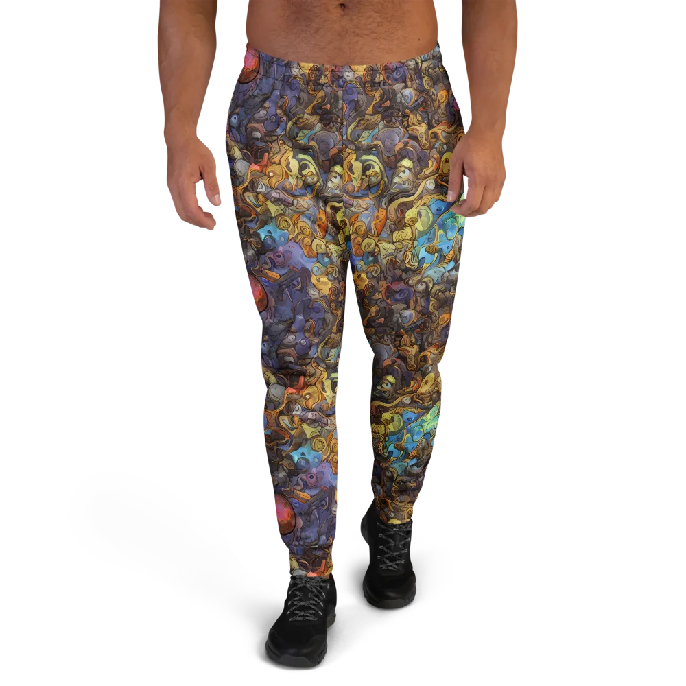 Electric Curio on Men's Joggers — Front