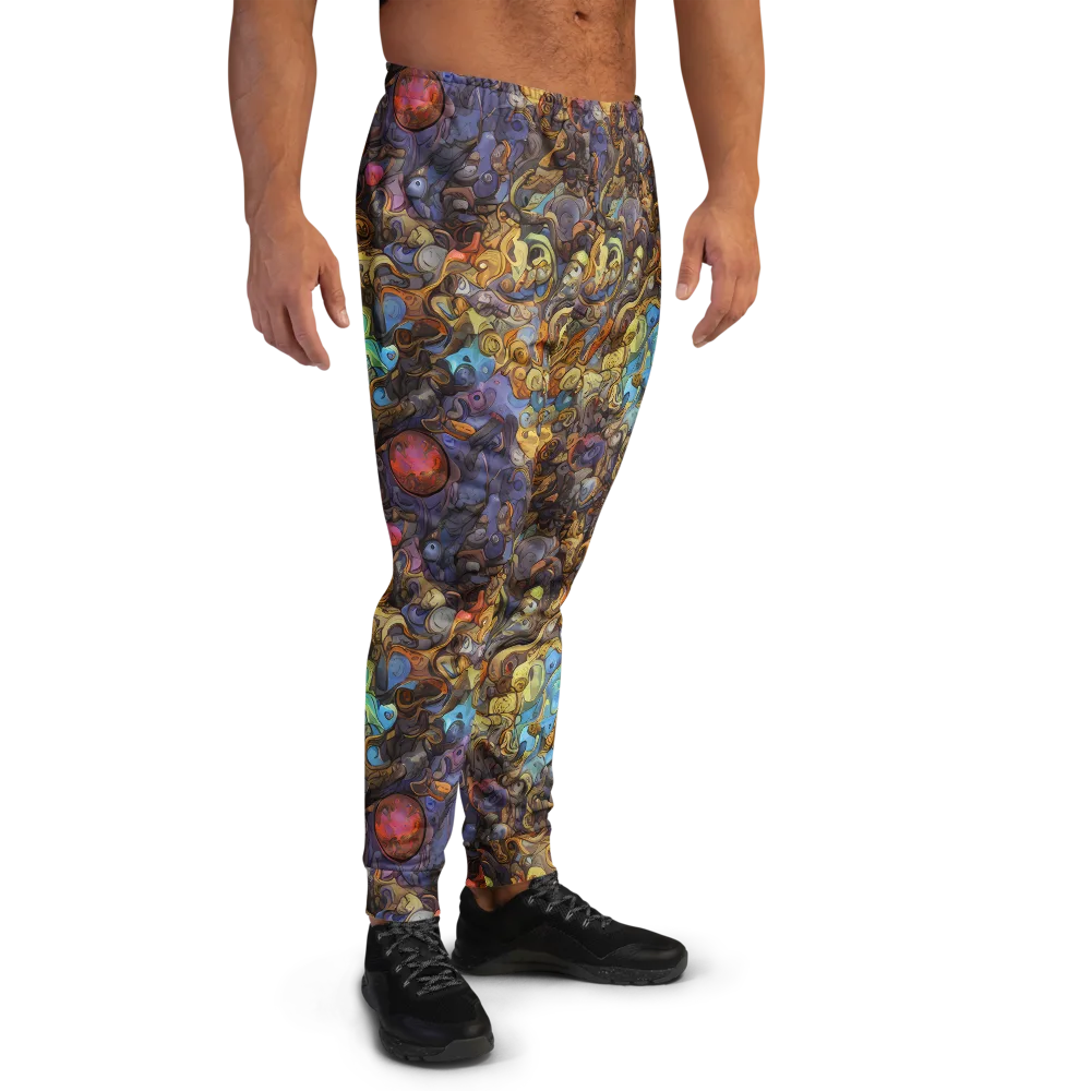 Electric Curio on Men's Joggers — Right