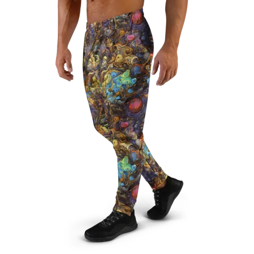 Electric Curio on a Men's Joggers