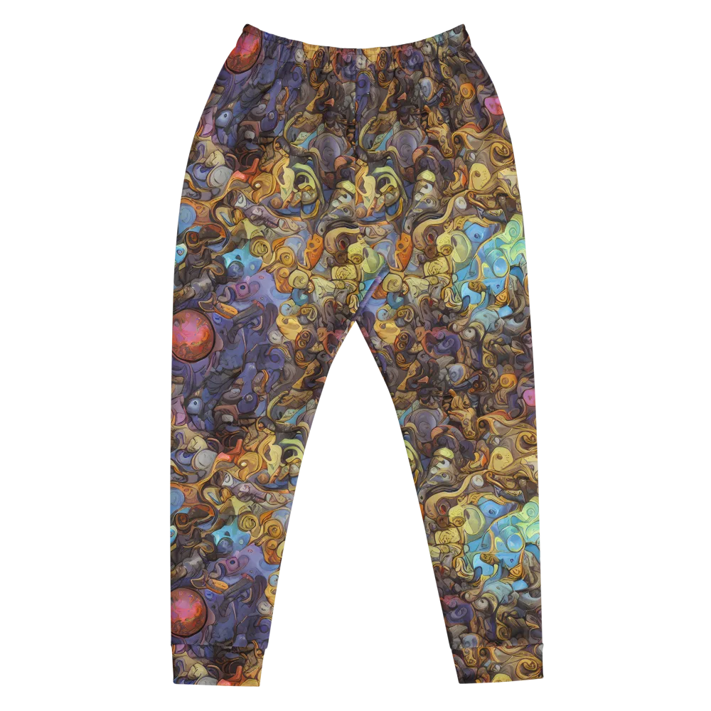 Electric Curio on Men's Joggers — Front