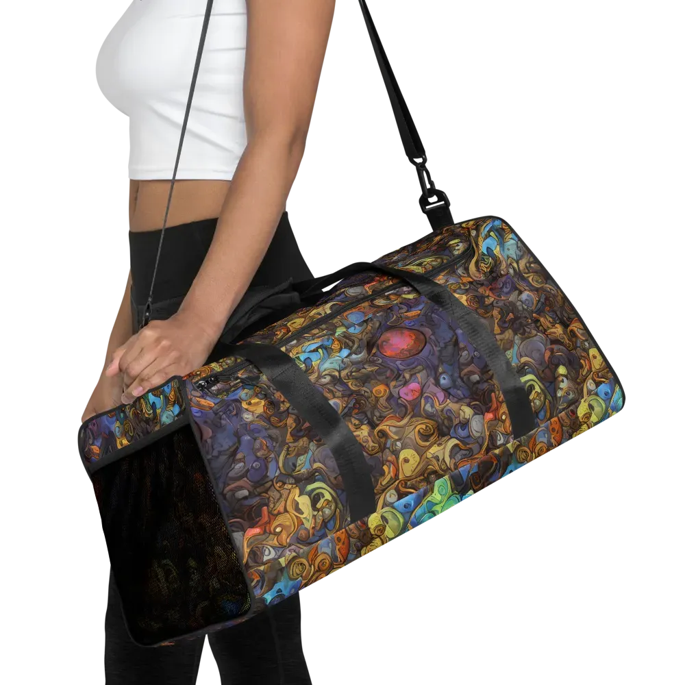 Electric Curio on Duffle Bag — Front