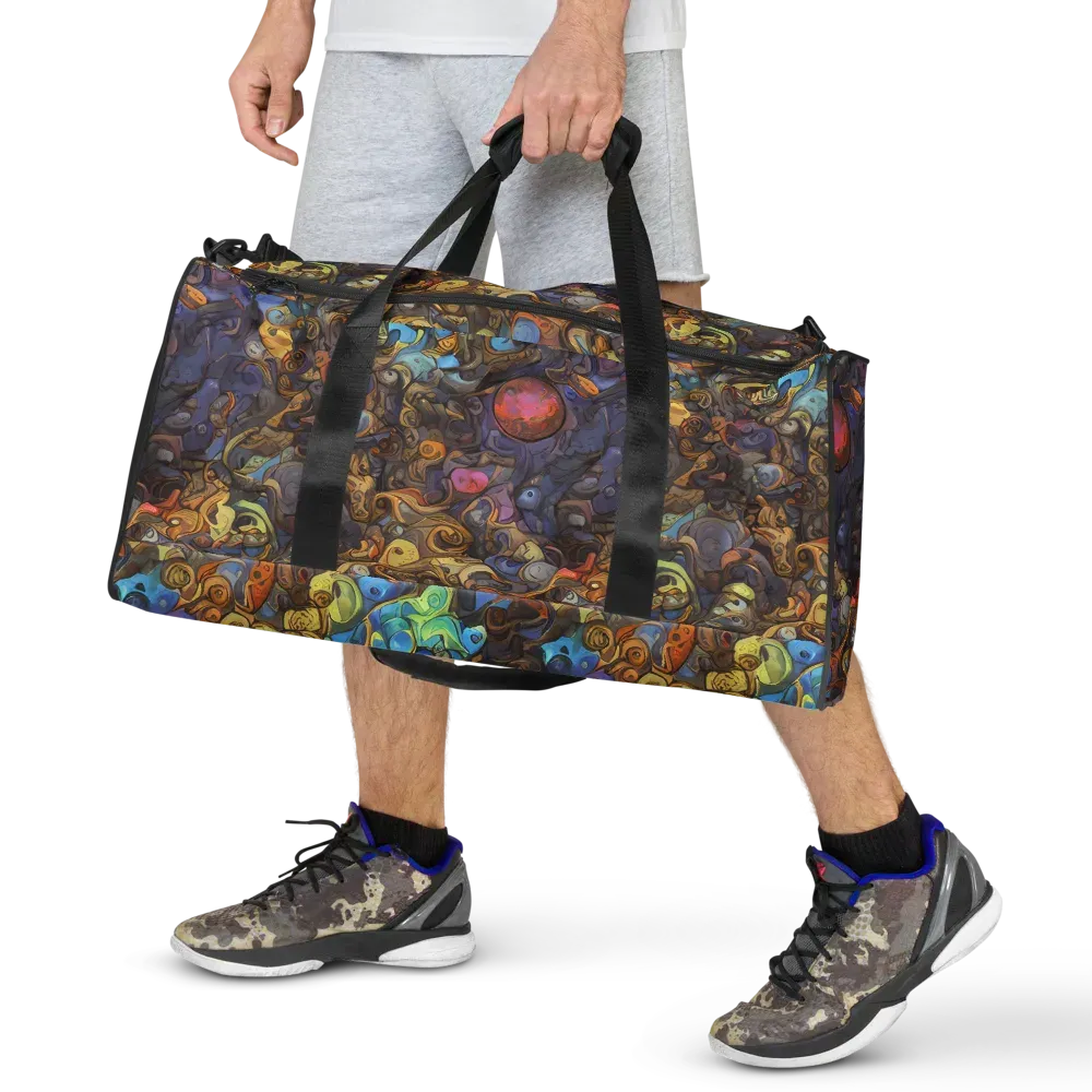 Electric Curio on Duffle Bag — Front