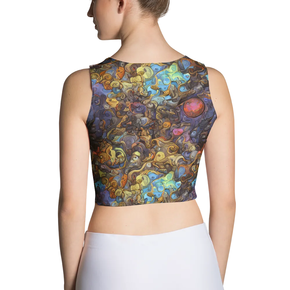 Electric Curio on Crop Top — Back