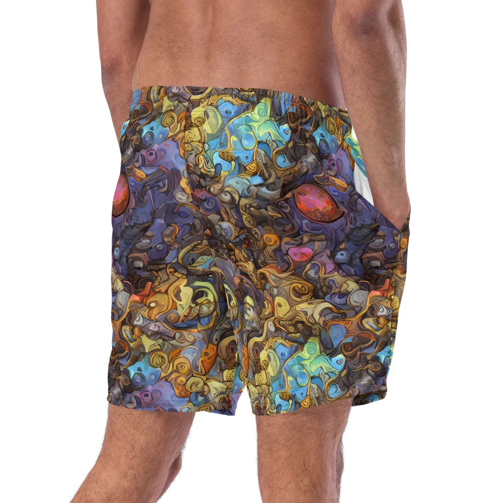 Electric Curio on Swim Trunks — Right Back