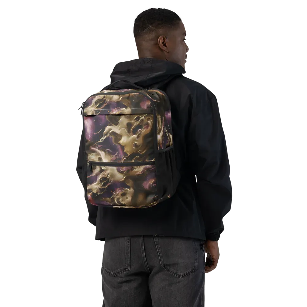 Astral Saffron on Utility Backpack — Back