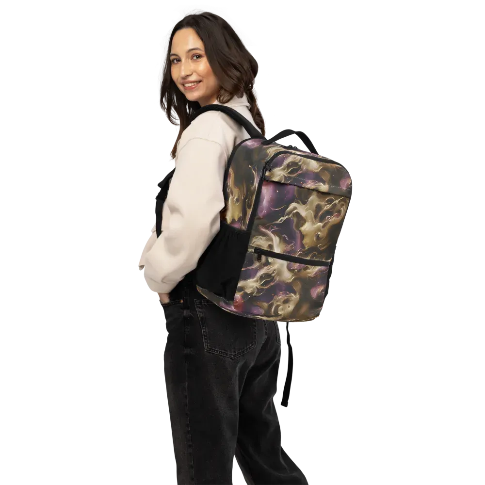Astral Saffron on Utility Backpack — Back