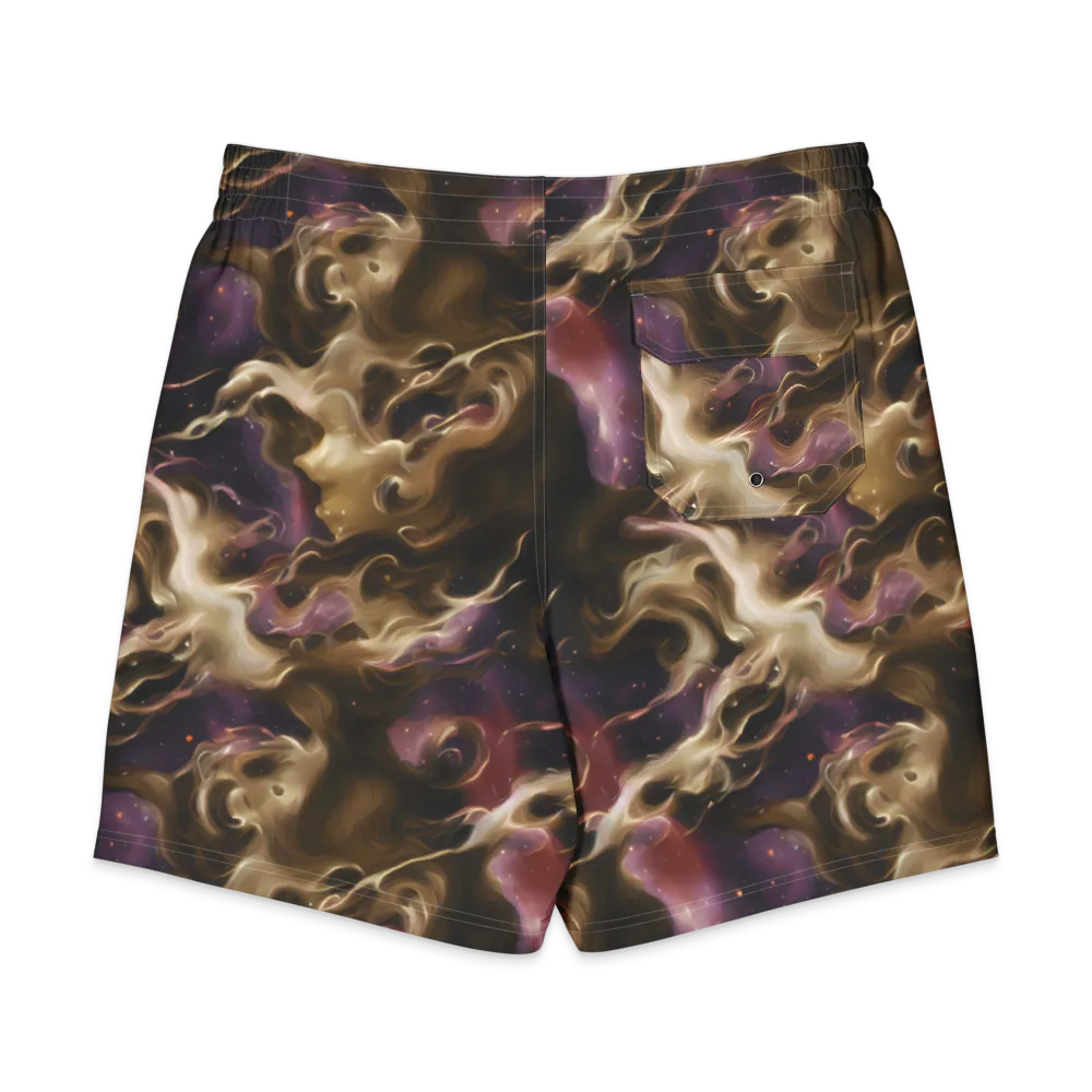 Astral Saffron on Men's Board Shorts — Back