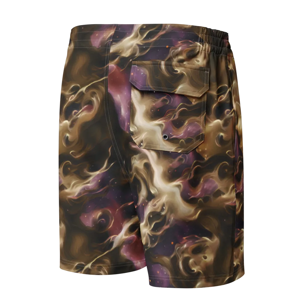 Astral Saffron on Men's Board Shorts — Back
