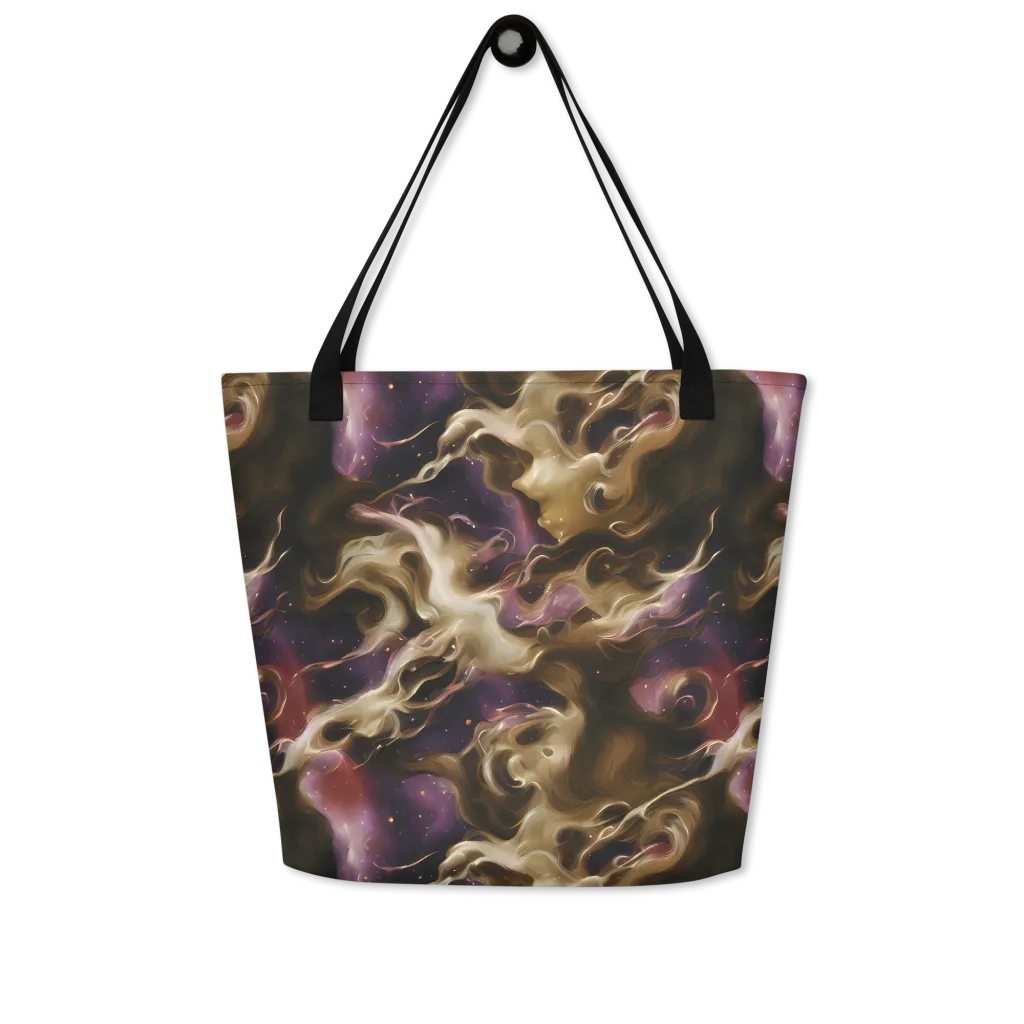 Astral Saffron on Large Tote Bag W/ Pocket — Front
