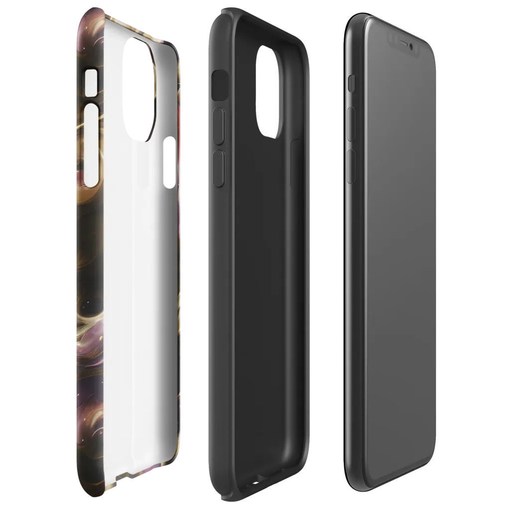 Astral Saffron on Tough Case for iPhone® — Right