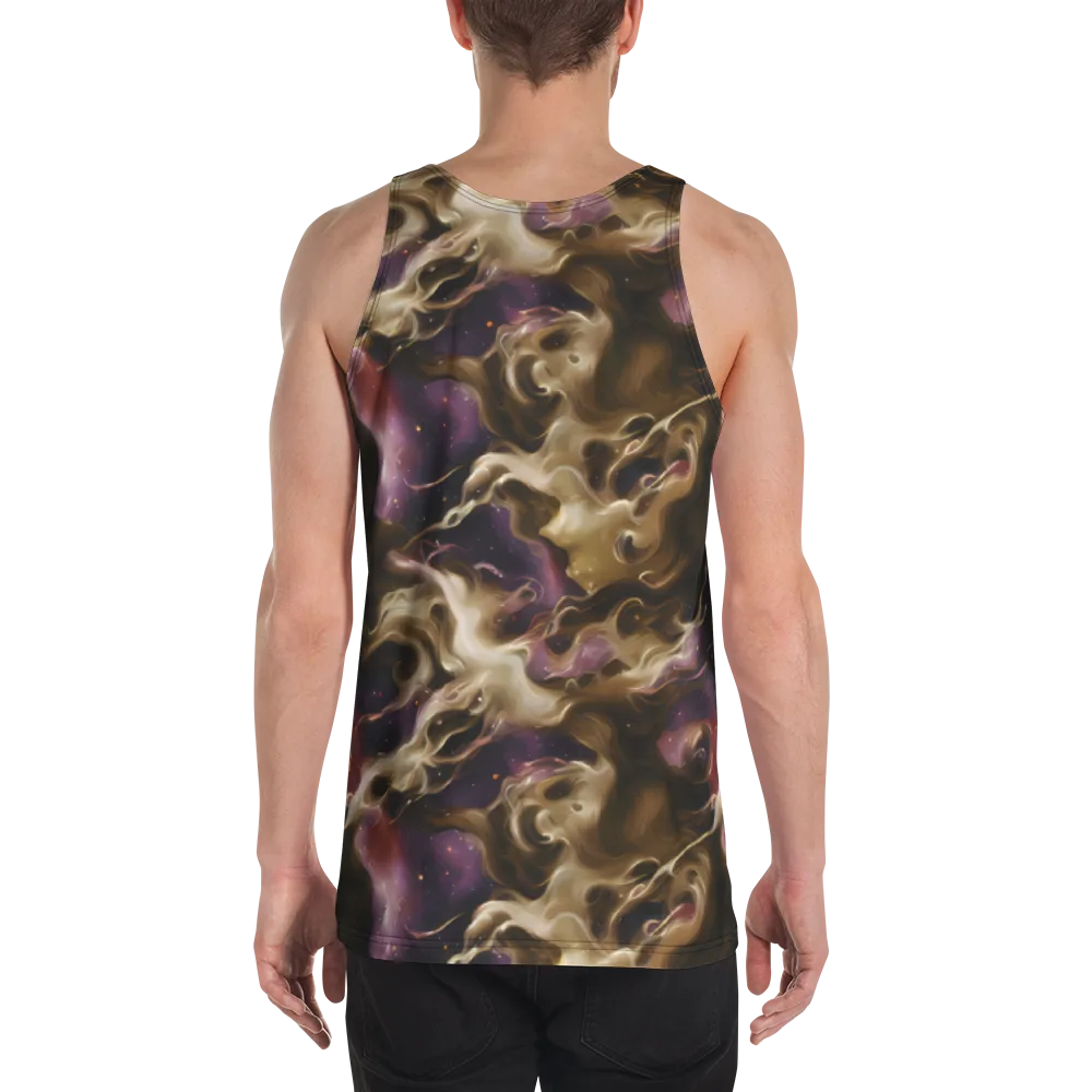 Astral Saffron on Men's Tank Top — Back