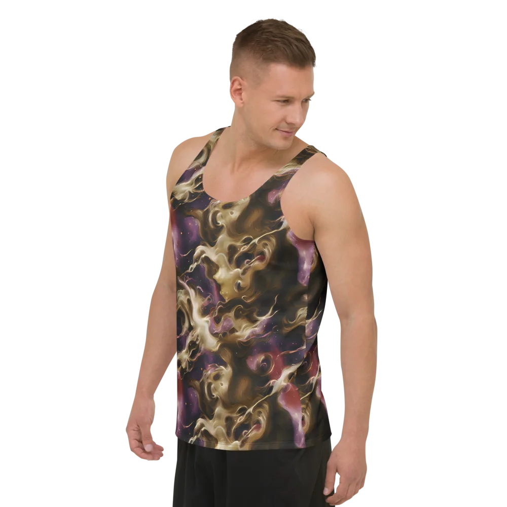 Astral Saffron on Men's Tank Top — Left Front