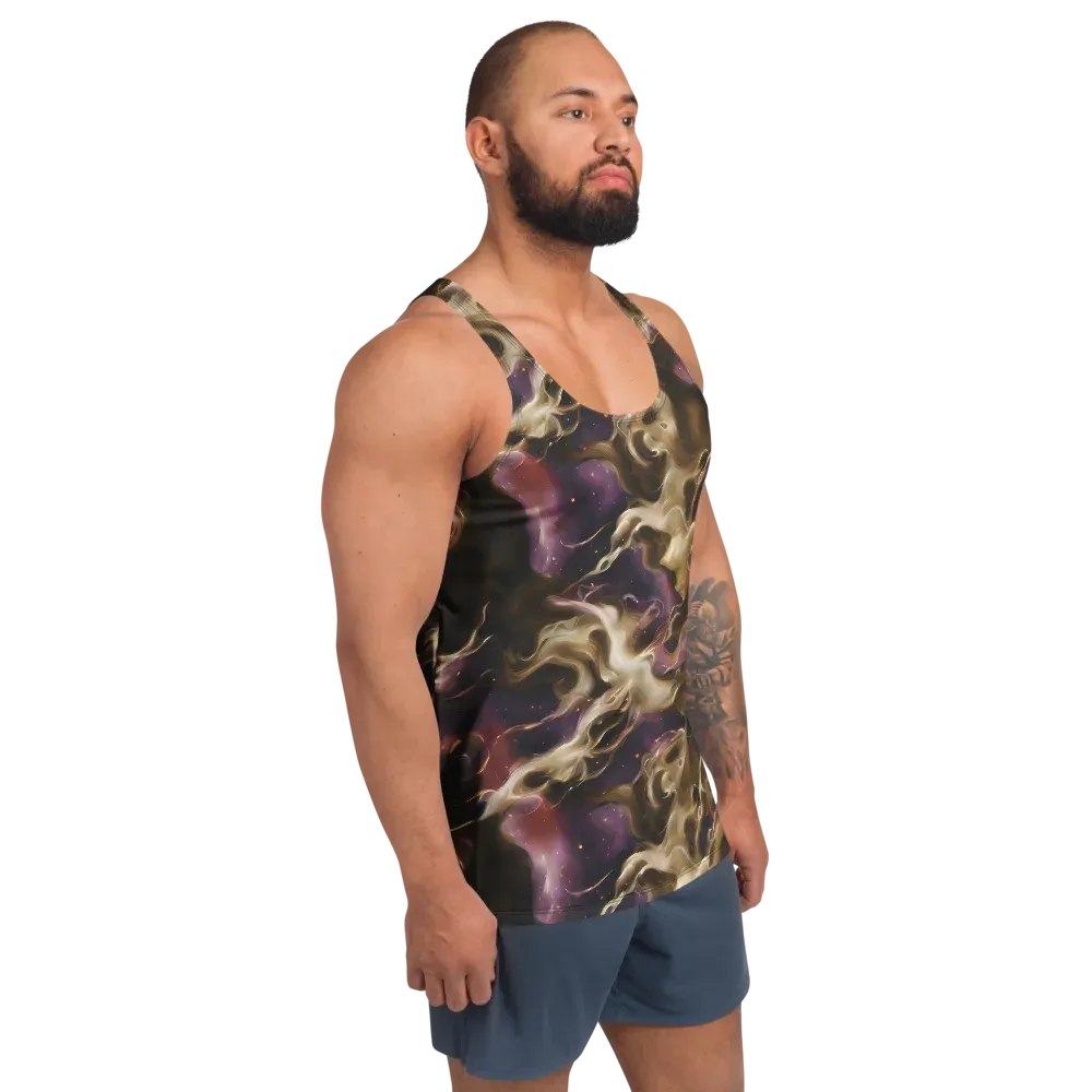 Astral Saffron on Men's Tank Top — Right Front