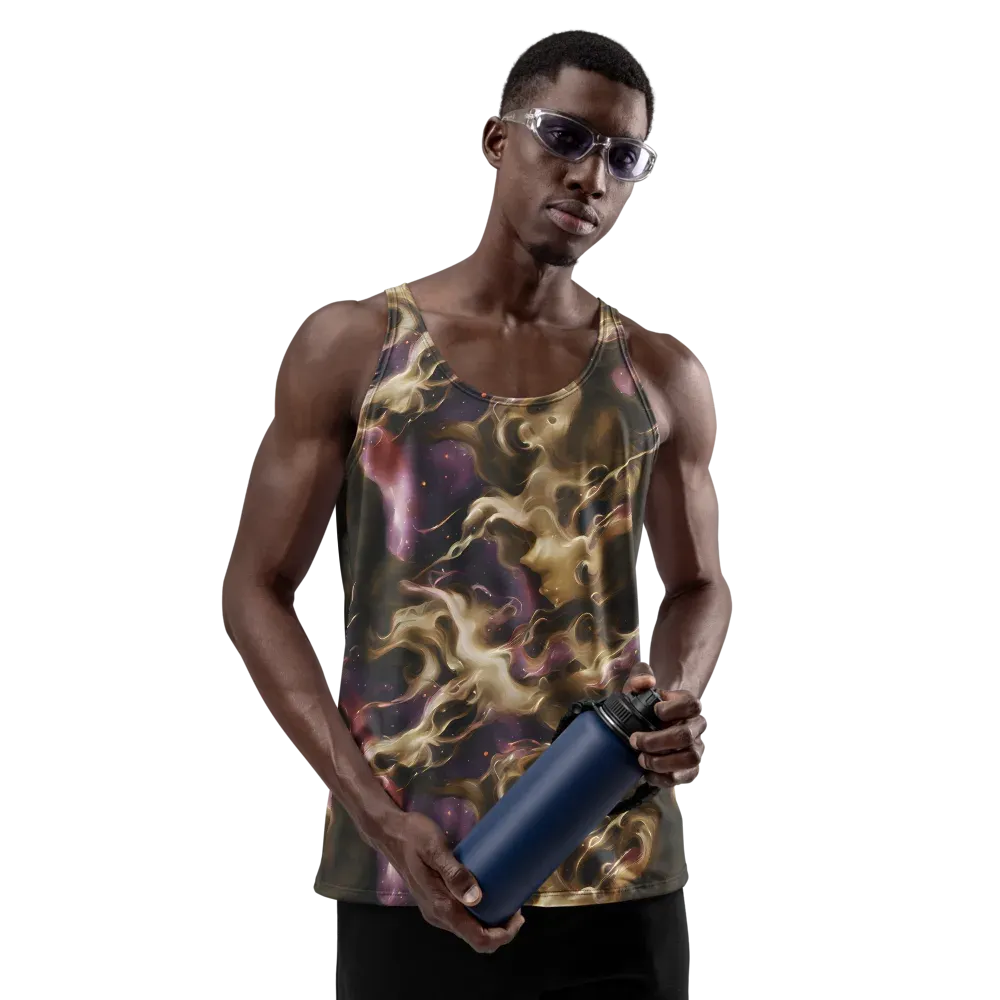 Astral Saffron on Men's Tank Top — Front